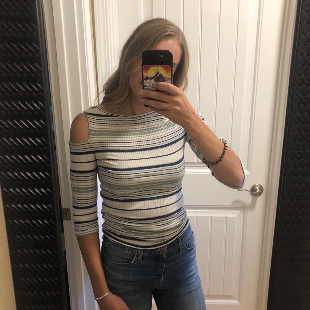 Free people striped shirt